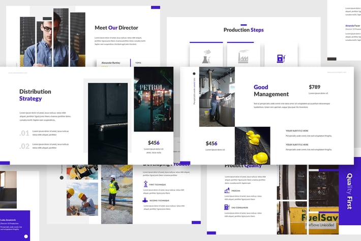 Oil and Gas Keynote Template