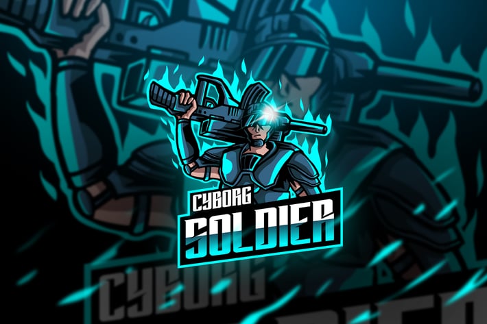 soldier - Mascot & Esport Logo