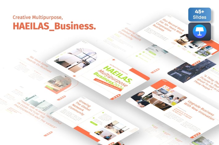 Haeilas - Creative Business Keynote Template