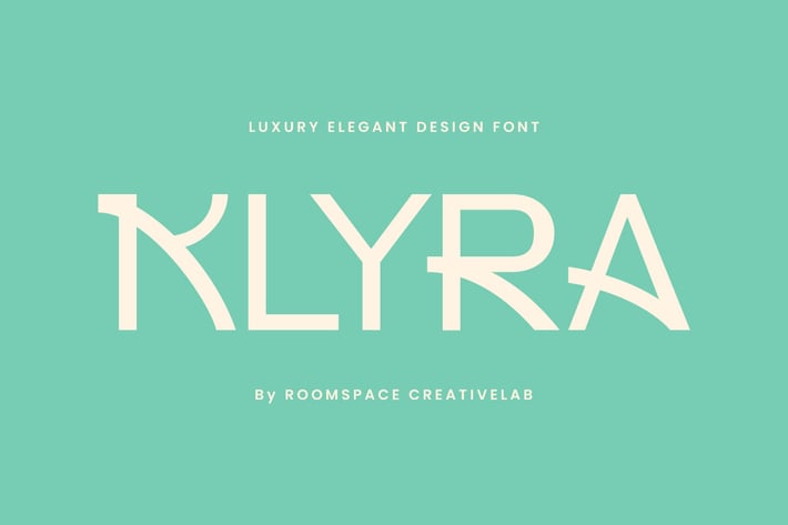 Klyra - Clean Modern Logo Font