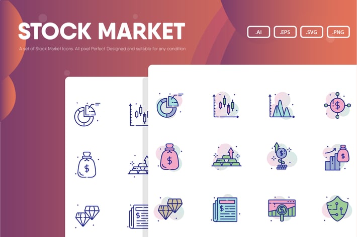 Stock Market Icon Pack