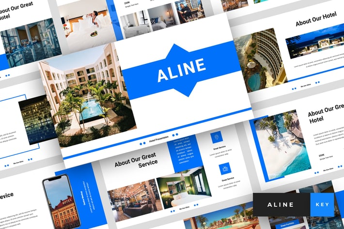 Aline - Hotel Keynote Template