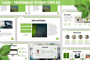 Ecoda - Environment Keynote Template