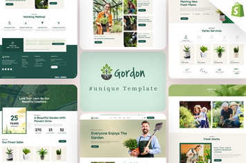 Gordon - Responsive Gardening Shop Shopify Theme 