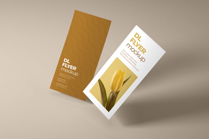 DL Flyer Mockup