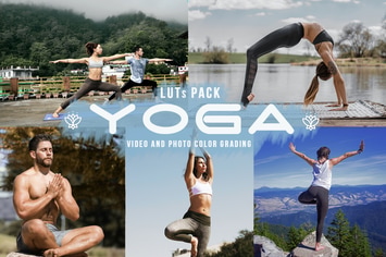 Yoga LUTs - 11 Yoga looks for video creators