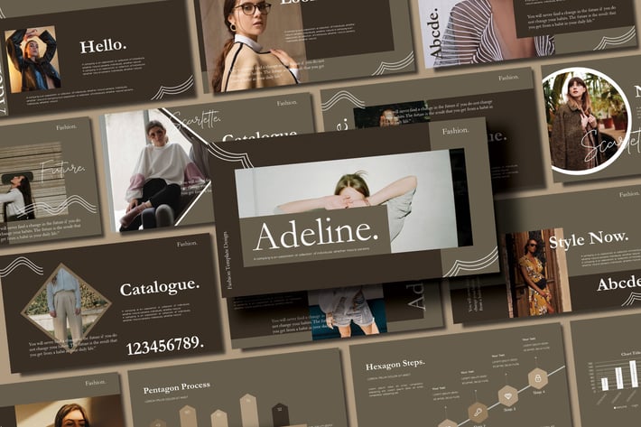 ADALINE - FASHION Powerpoint Template