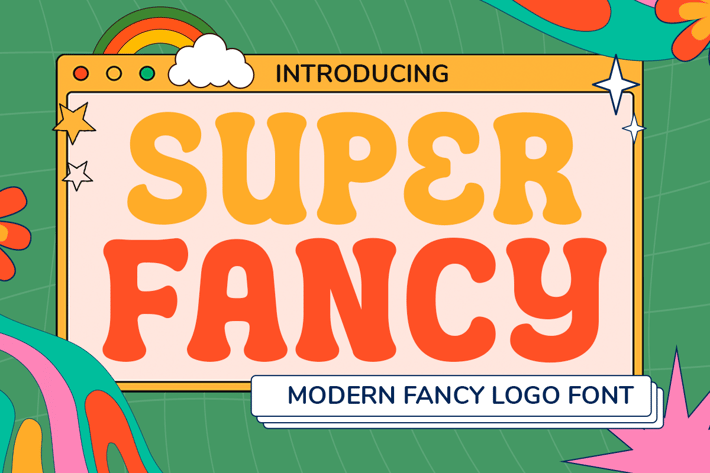 SUPER FANCY - Modern Fancy Logo Font