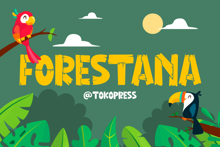 Forestana - Children Font