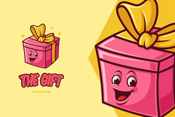 Gift - Mascot Logo