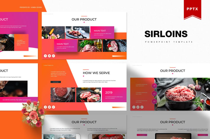 Sirloins | Powerpoint Template