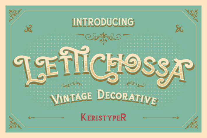 Lettichossa Font