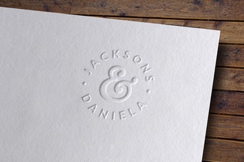 Embossed Logo Mockup