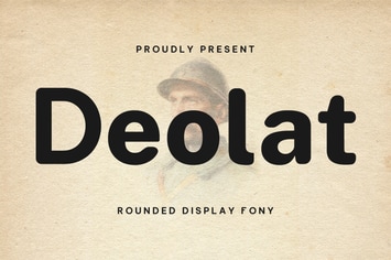 Deolat Rounded Display Font