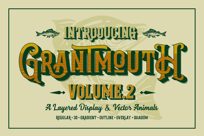 Grantmouth Vol.2 Typeface