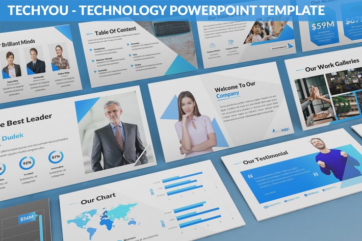TechYou - Technology Powerpoint Template