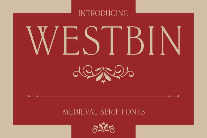 Westbin - Vintage Serif Fonts