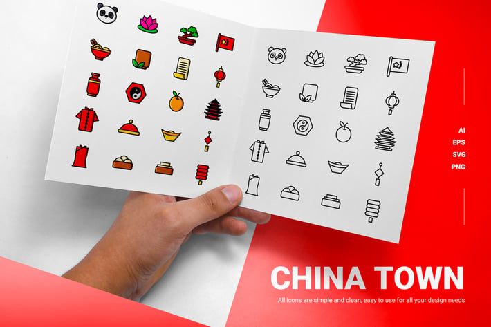 China Town - Icons