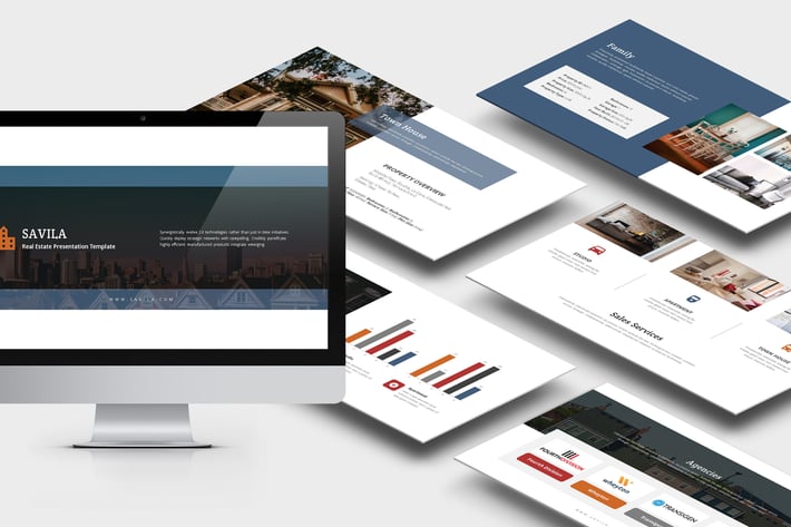 Savila : Property & Real Estate Agent Powerpoint