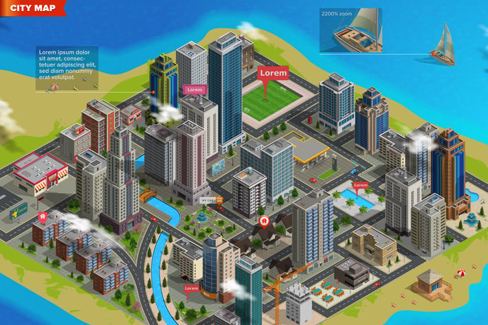Isometric Map Generator