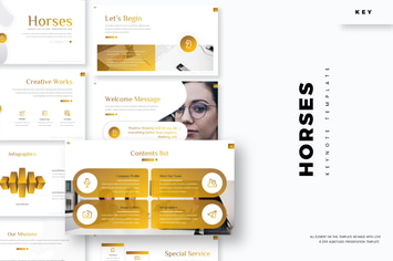 Horses - Keynote Template
