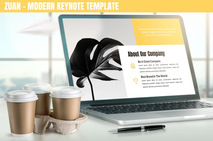 Zuan - Modern Keynote Template