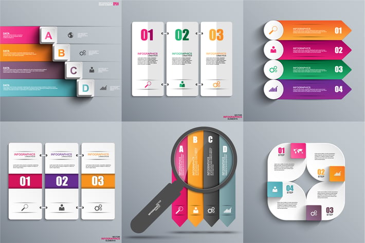 Paper infographics