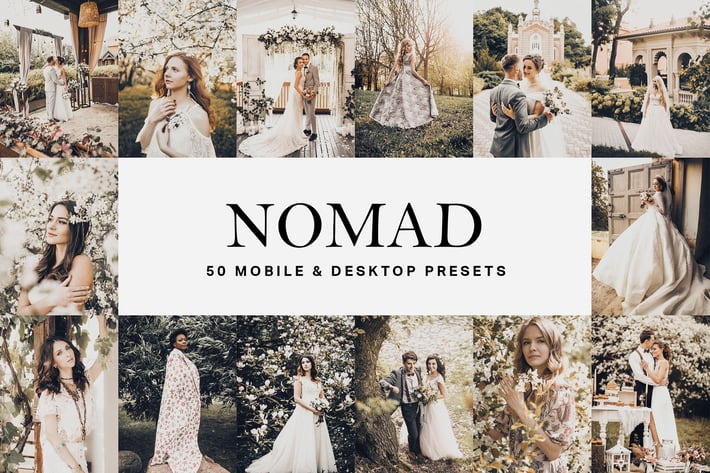 50 Nomad Lightroom Presets and LUTs
