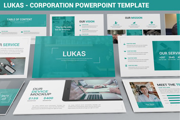 Lukas - Corporation Powerpoint Template