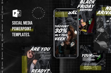 Social Media PowerPoint Template