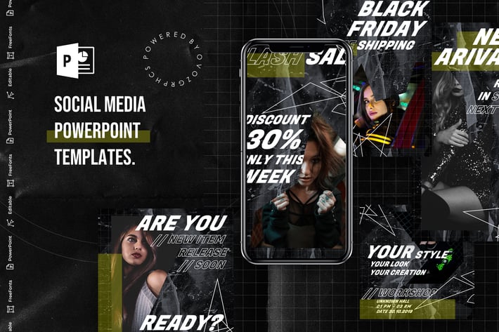 Social Media PowerPoint Template