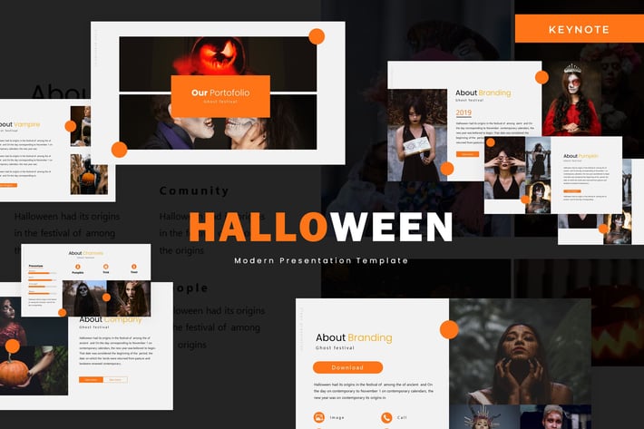 Halloween - Keynote Template