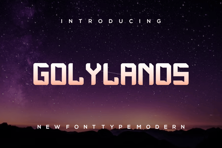 Golylands Font