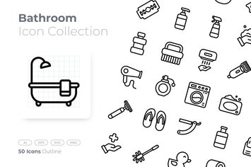 Bathroom Outline Icon