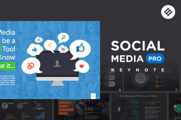 Social Media PRO - Keynote Template