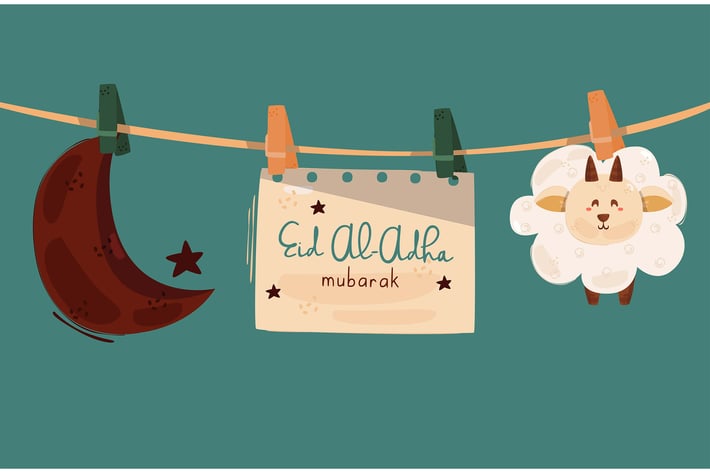 Eid Al-Adha Illustration