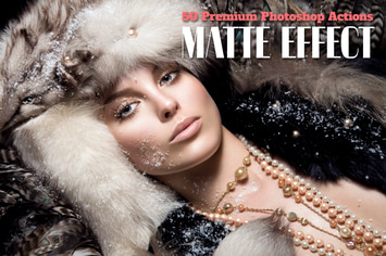 50 Premium Matte Photoshop Actions