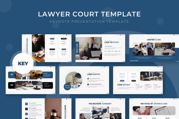 Lawyer Court - Keynote Template