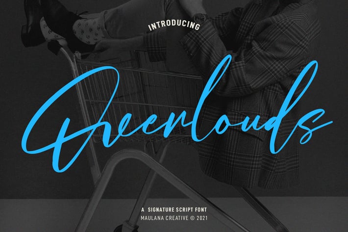 Overlouds Signature Font