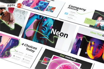 NEON - Powerpoint V604