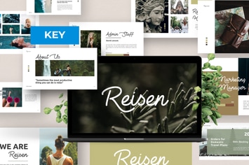 Reisen Brand Travel Business Keynote