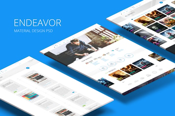 Endeavor — Multipurpose IT/Digital Company PSD
