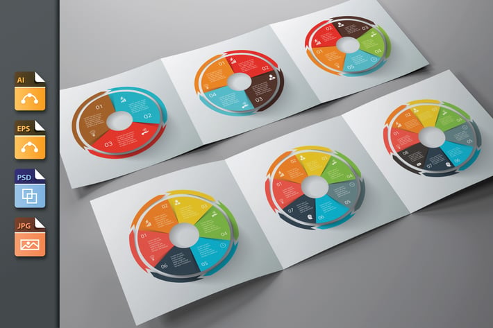 Infographics template set v.4