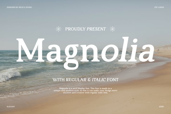 Magnolia Serif Font