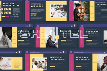 SHUTTEL Powerpoint Template