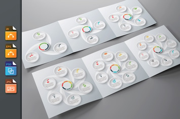 Infographics template set v.15