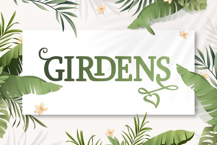 Girdens - Decorative Serif Font