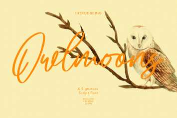 Owlmoons Signature Font