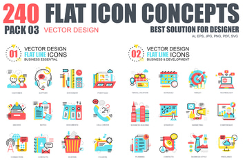 Flat Icons