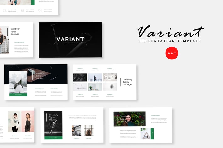 Variant - Creative Powerpoint Template
